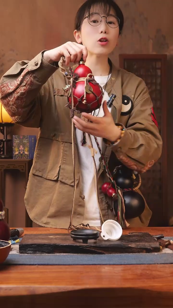 【闪购商品】147号精品大漆葫芦防腐防渗装饮料水茶酒