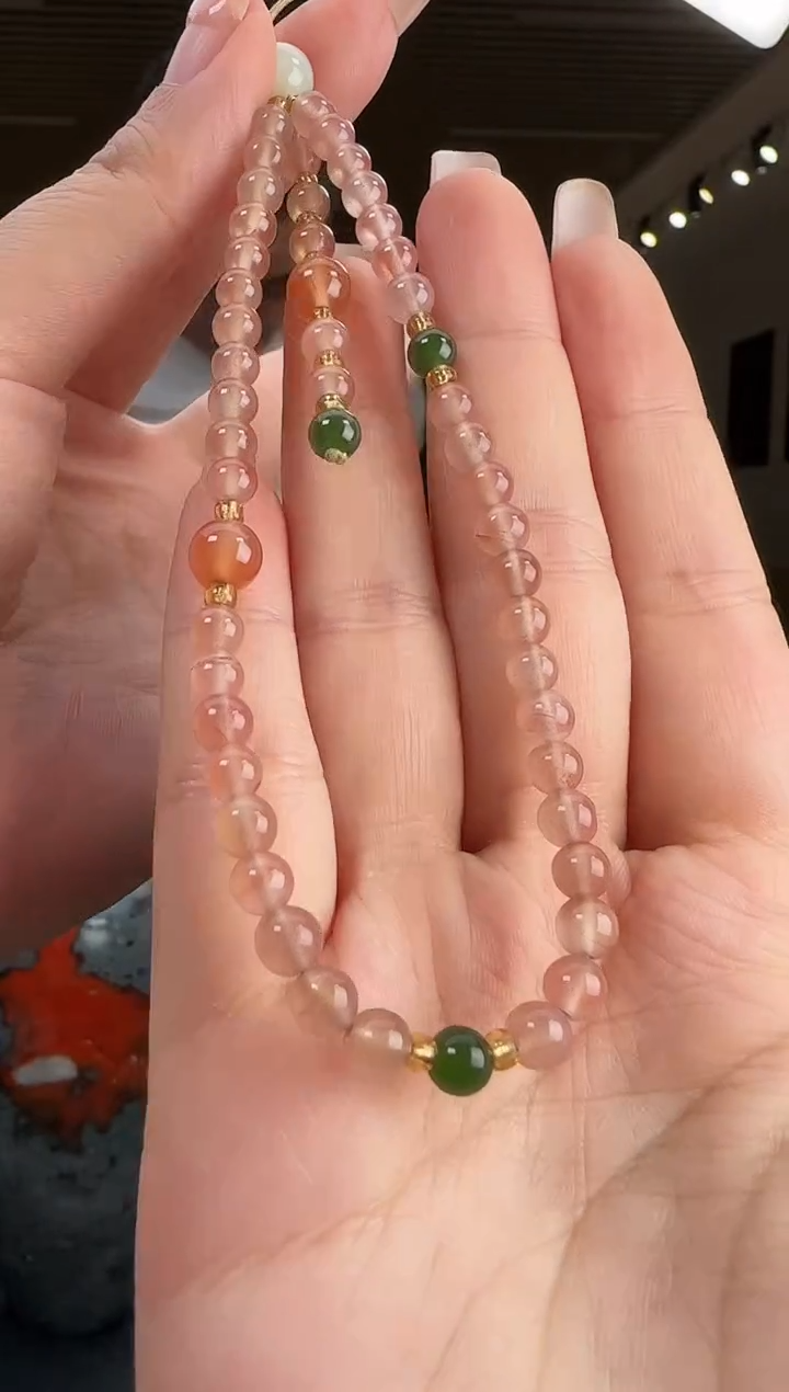 未镶嵌手串南红玛瑙JJD1123073多样性发一