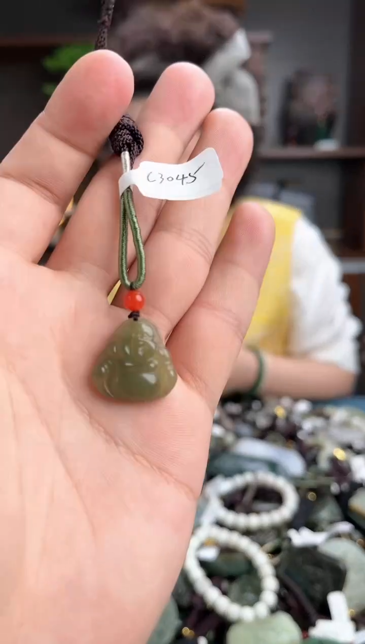 和田玉未镶嵌颈饰多样性发货，一物一拍