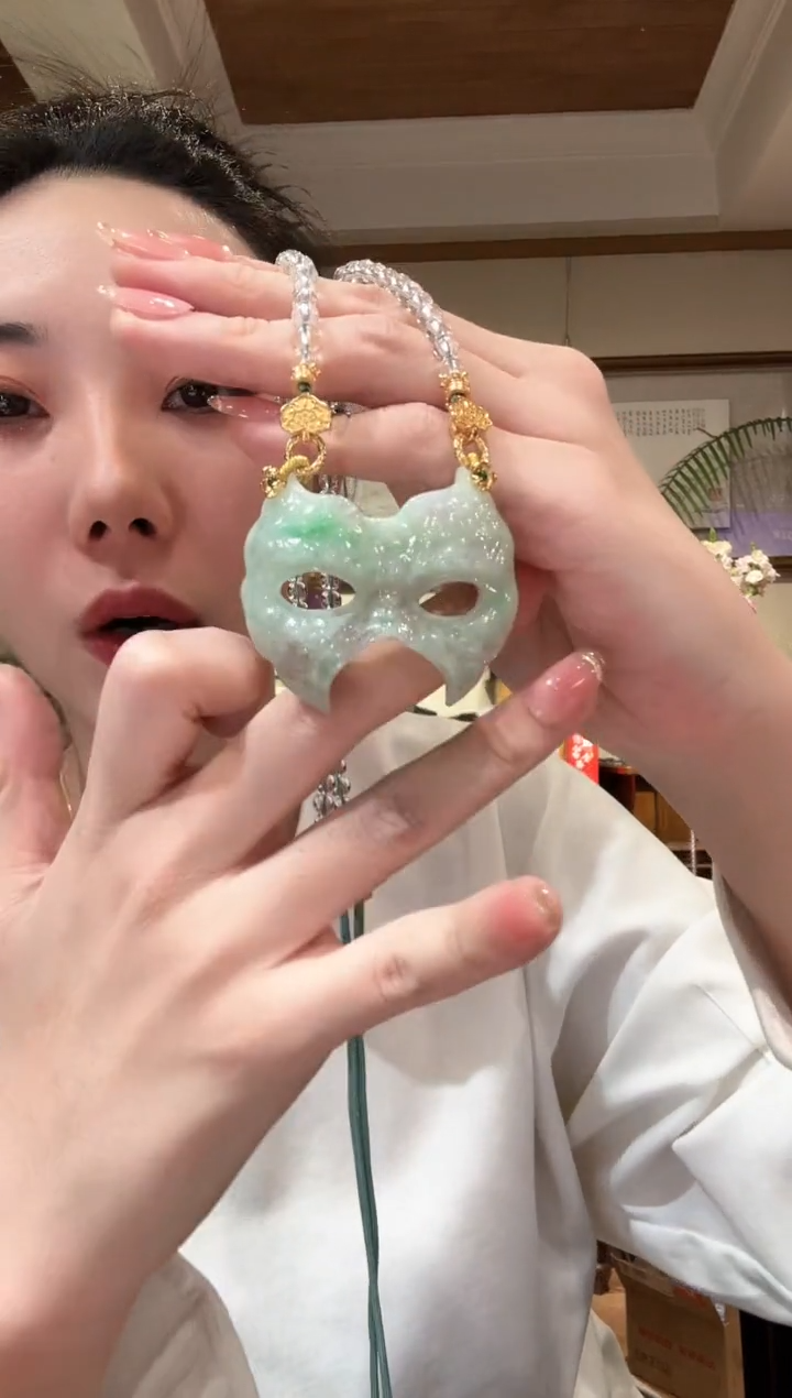 【闪购商品】翡翠颈饰未镶嵌国风