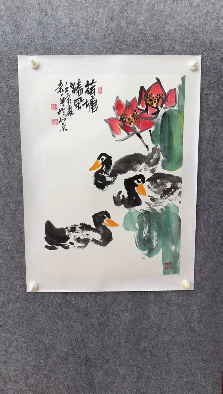 【闪购商品】国画ST-YP花鸟绘画作品