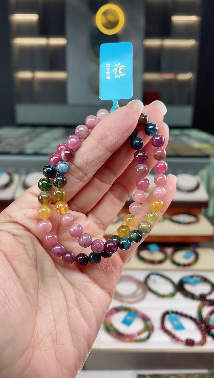 【闪购商品】碧玺单圈手串未镶嵌（多样性发一条）Q