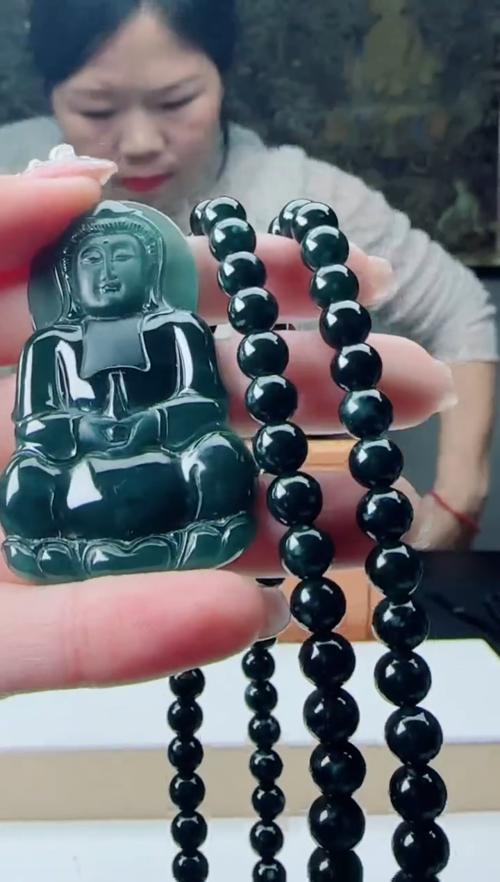 【闪购商品】翡翠颈饰未镶嵌多样性随机发其一