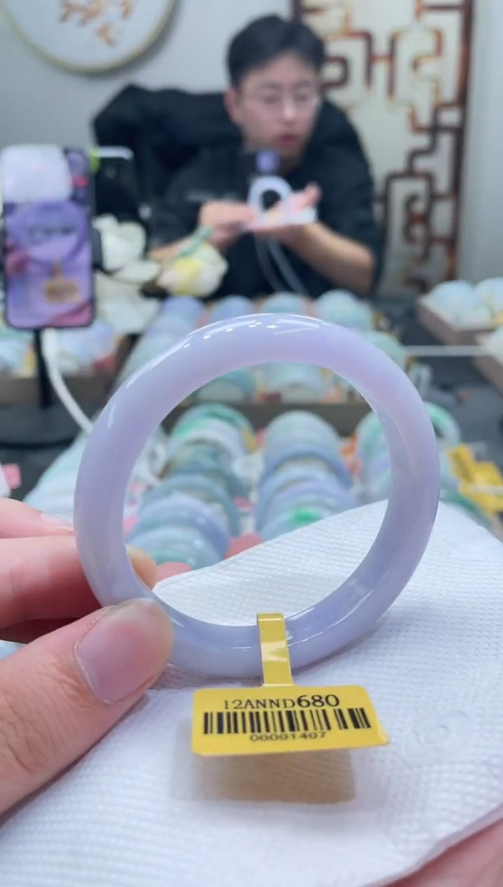 未镶嵌手镯翡翠019-54