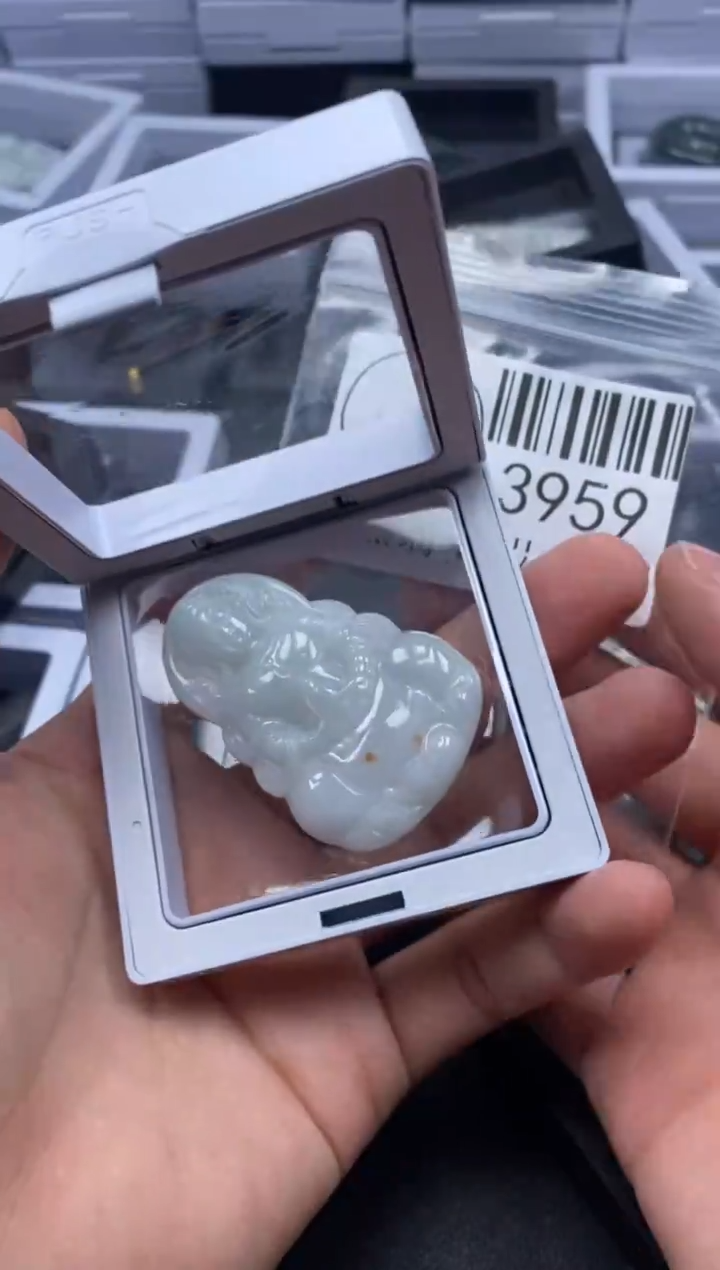 吊坠(不含链)未镶嵌翡翠3959