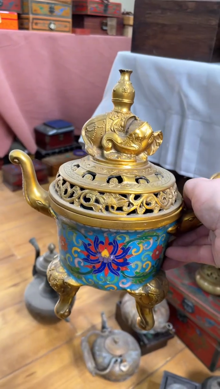 【闪购商品】1宫廷影视老旧工艺摆件