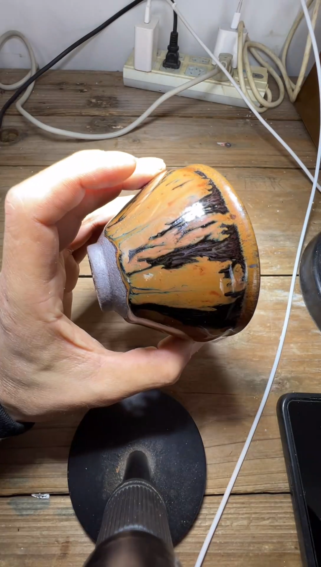 【闪购商品】茶盏老表精选柴烧390