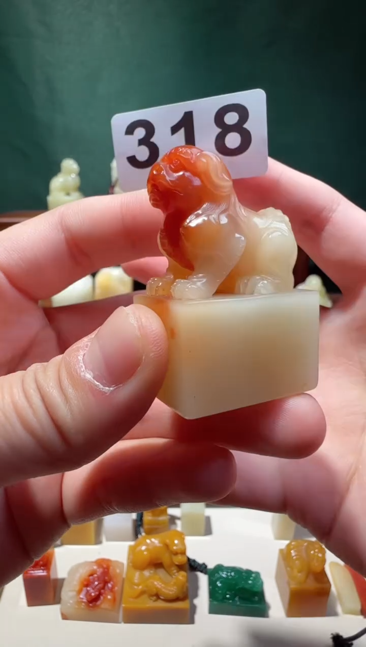 寿山石印石CGH石瓜草堂318