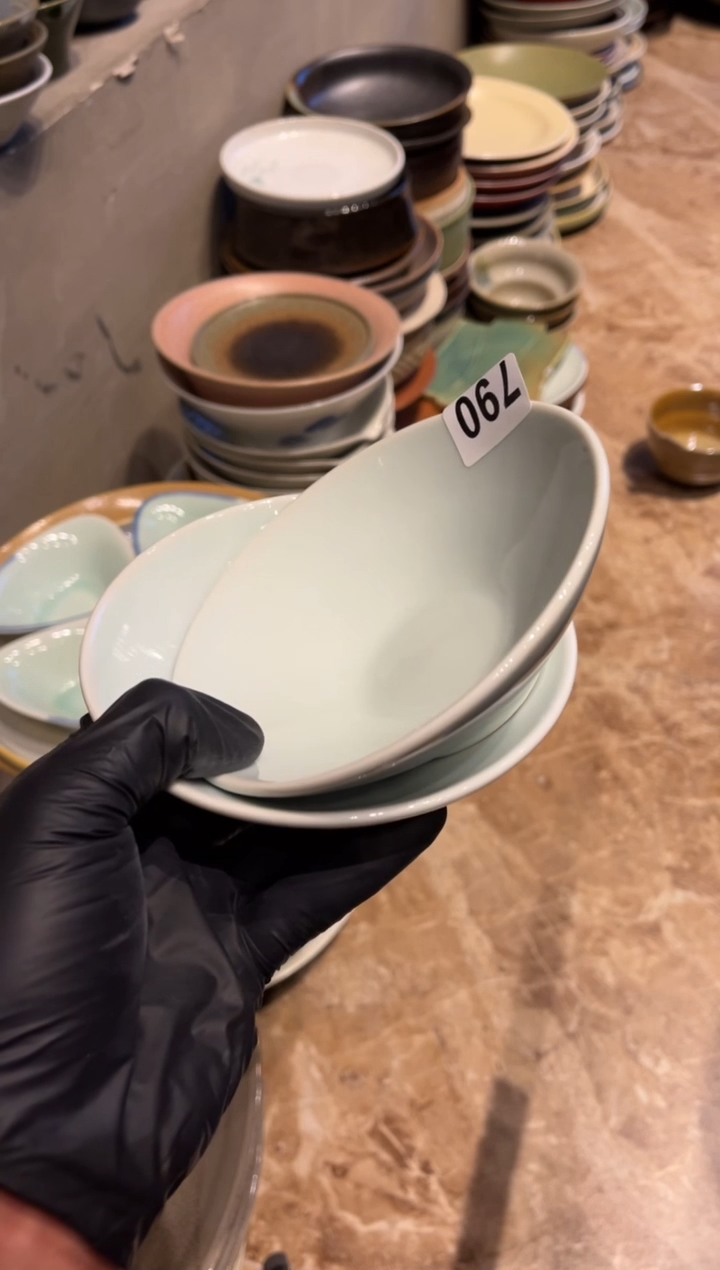 【闪购商品】瓷片790     青釉斗碗2个