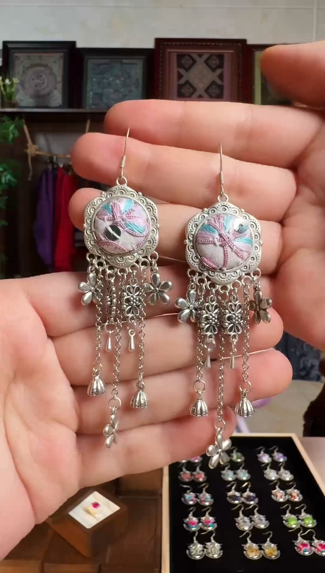 刺绣贵州苗绣非遗集市A8425