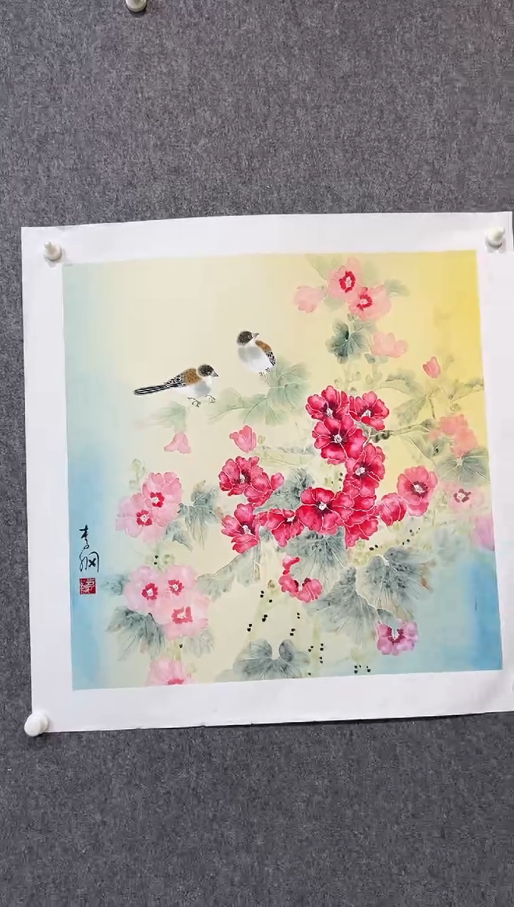 【闪购商品】绘画李纲-4平尺-国画