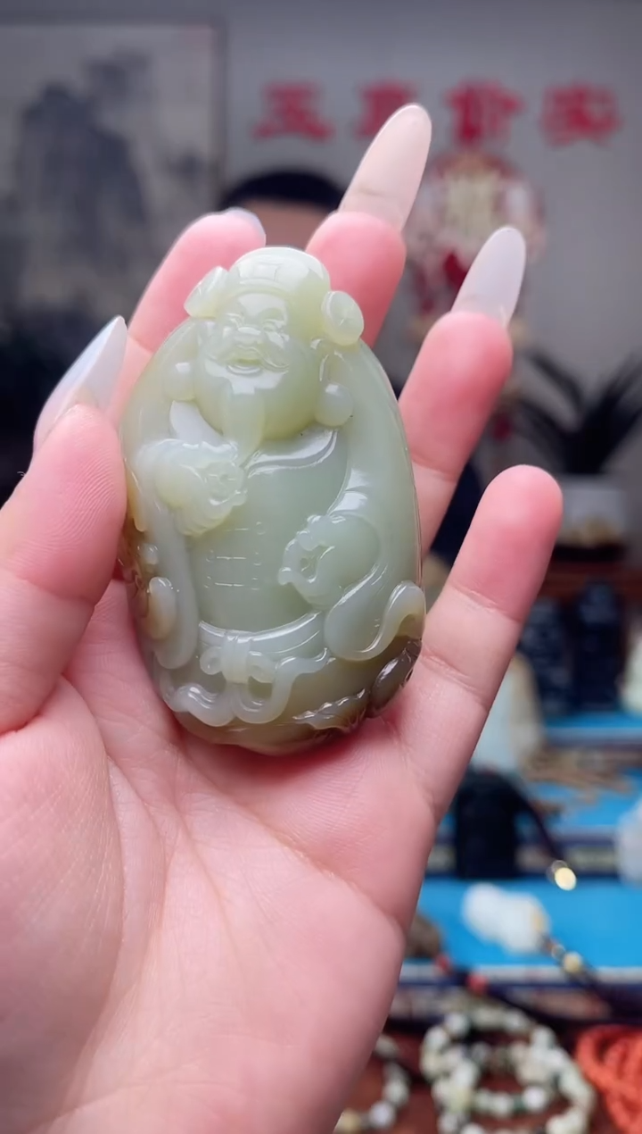 【闪购商品】和田玉挂件未镶嵌1