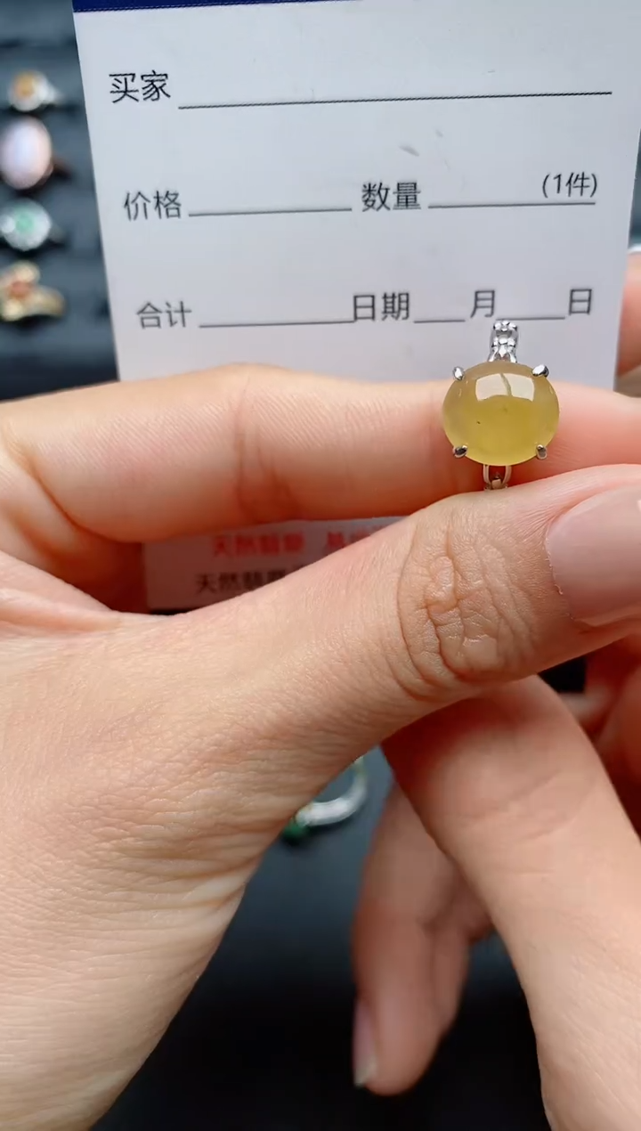 【闪购商品】翡翠戒指银S925镶嵌..............