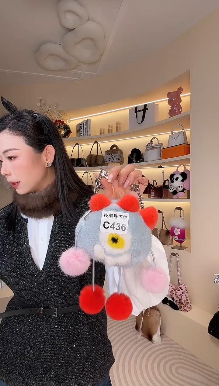 水貂毛【闪购商品】女包C436
