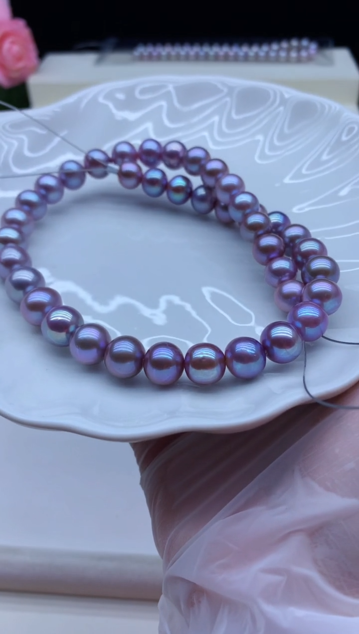 【闪购商品】淡水珍珠颈饰未镶嵌淡水珍珠项链