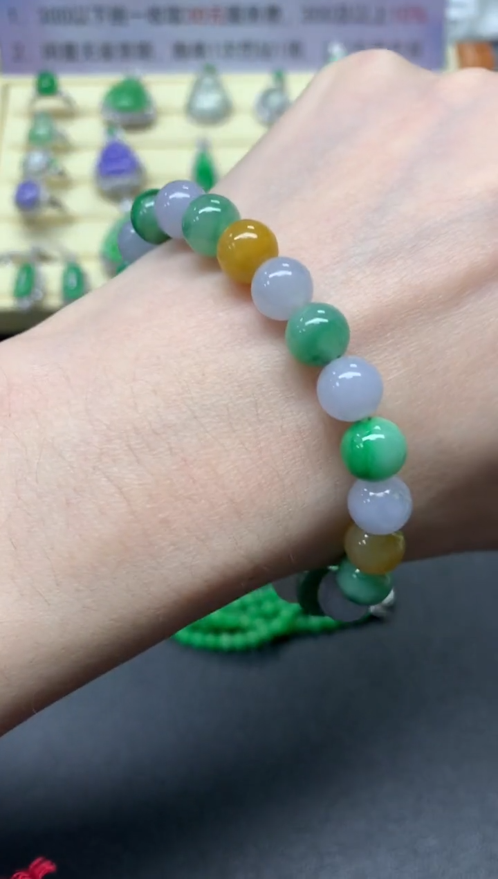 【闪购商品】翡翠手串未镶嵌手串|1800+180