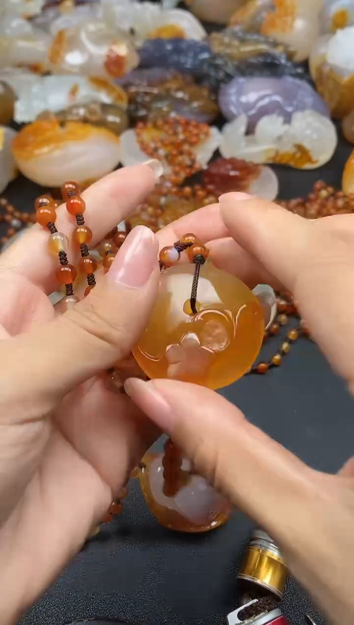 未镶嵌1玛瑙/玉髓宝**姥ll