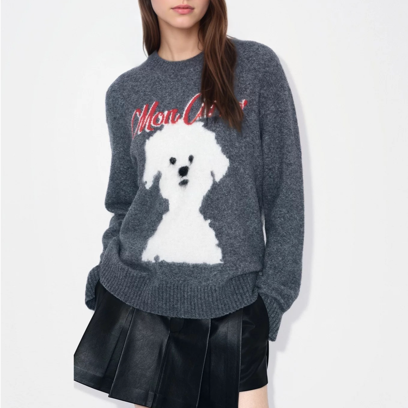 【S054】2025冬新品萌宠系列毛绒小狗宽松