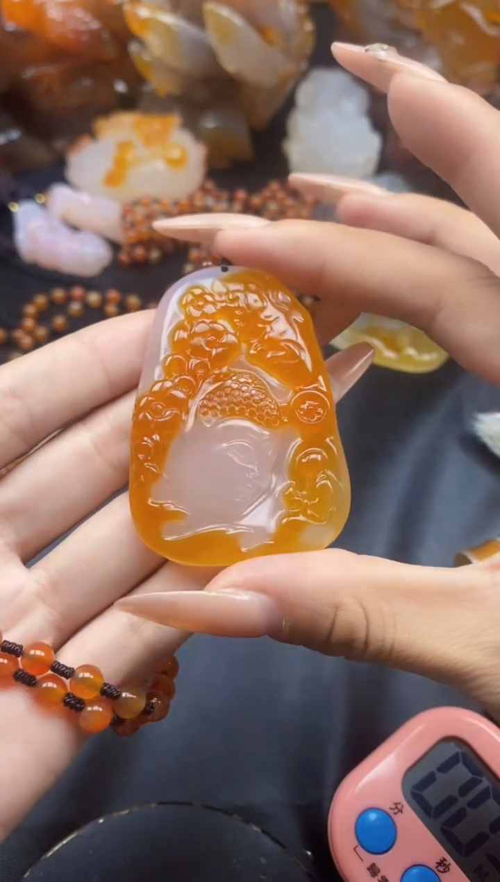 玛瑙/玉髓颈饰未镶嵌ll