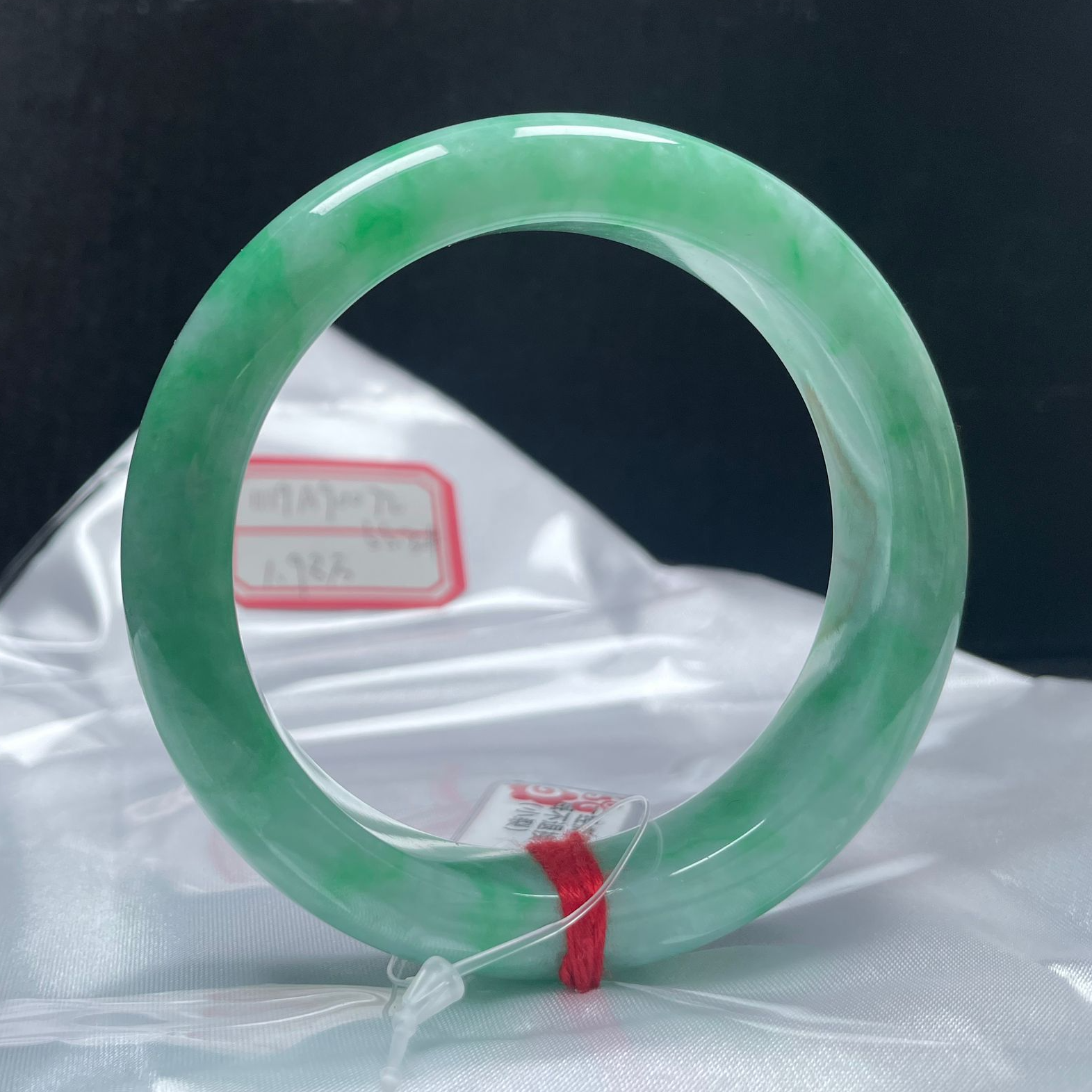 90072-天然翡翠a货55.5圈口