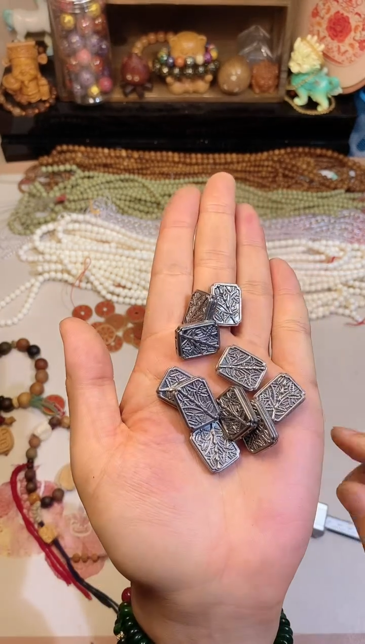 非洲檀香手串/手链三七银竹节发1