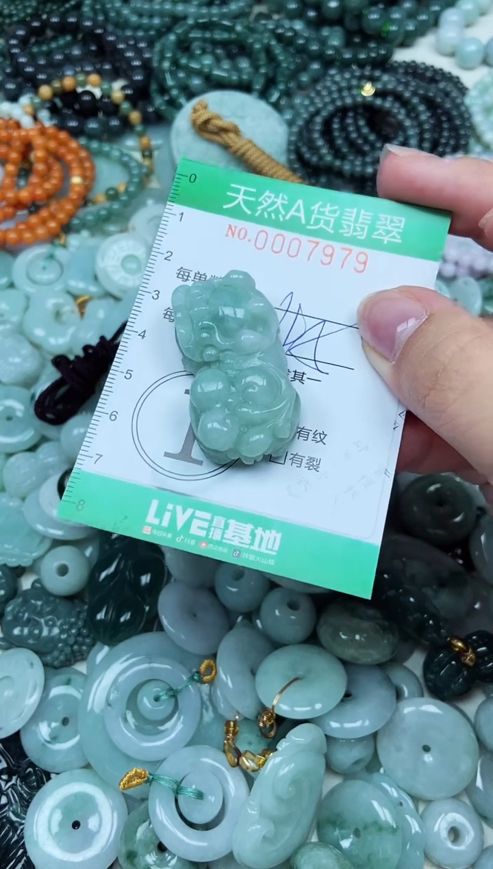 颈饰未镶嵌翡翠天然A货 支持复检