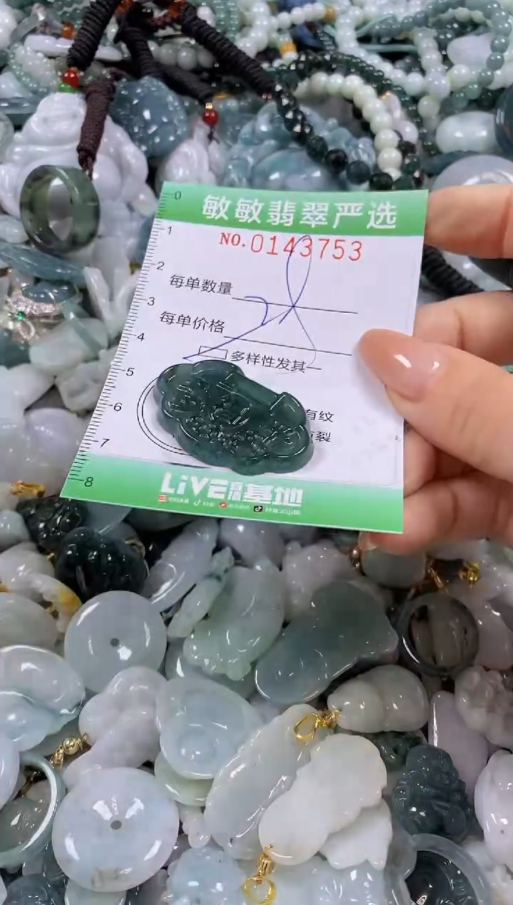 【闪购商品】翡翠未镶嵌颈饰闪购0143753多样性发其一