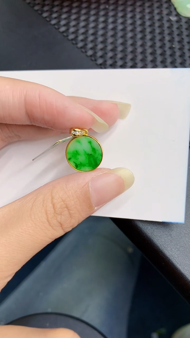 【闪购商品】翡翠颈饰银S925镶嵌           8