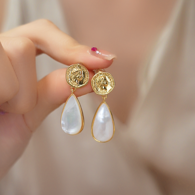 铜合金耳饰 时尚气质耳饰 F542