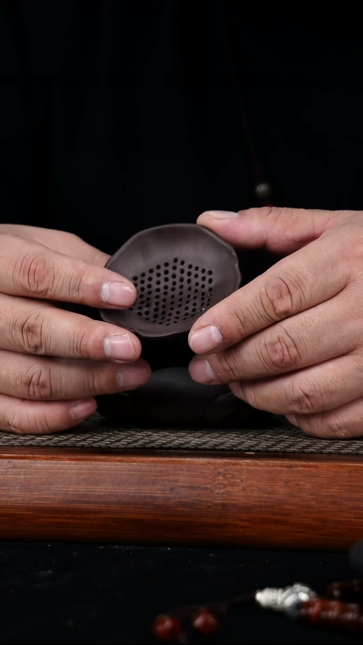 茶壶紫砂原矿紫泥茶漏