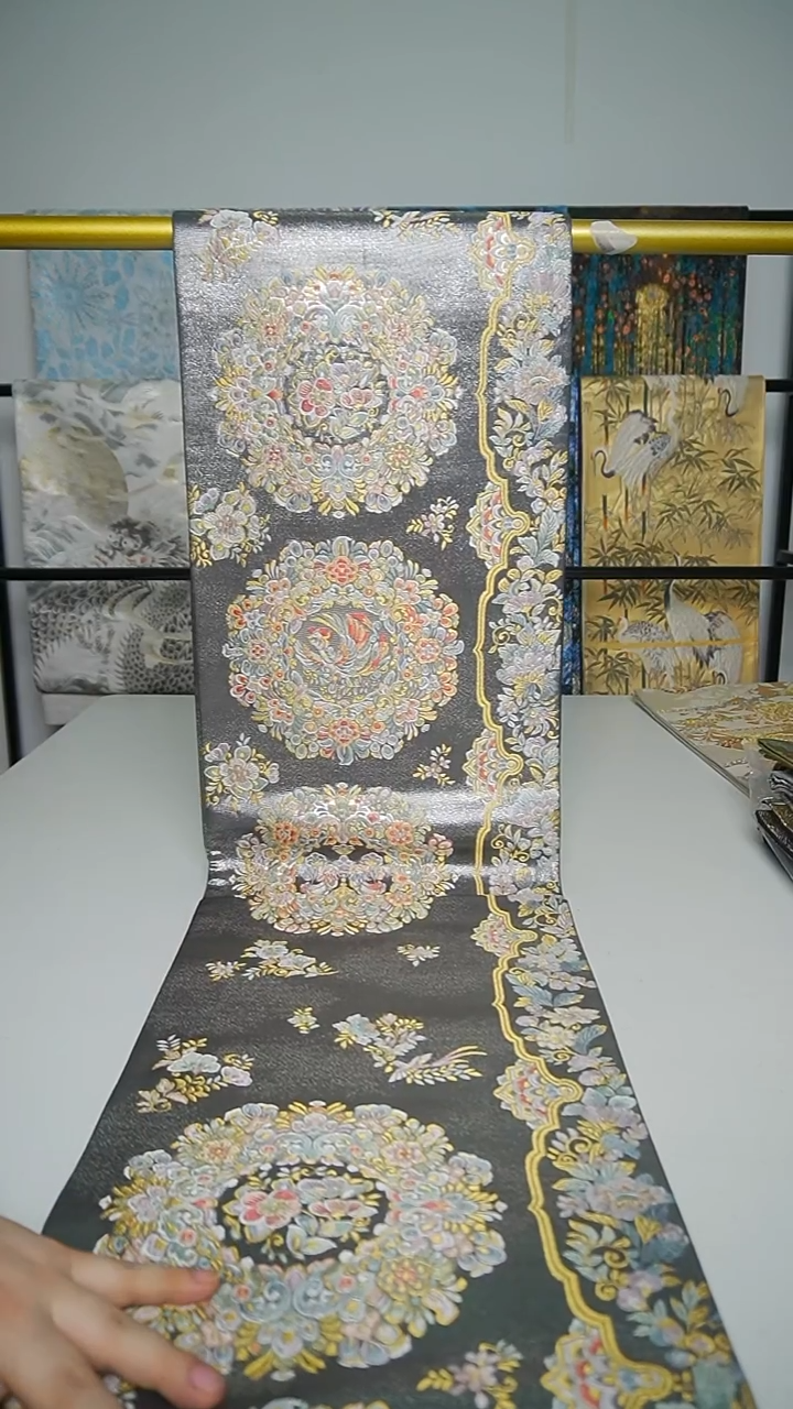 织绣织锦7六通花鸟