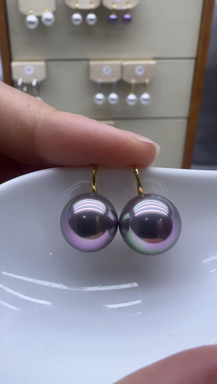 未镶嵌耳饰淡水珍珠053