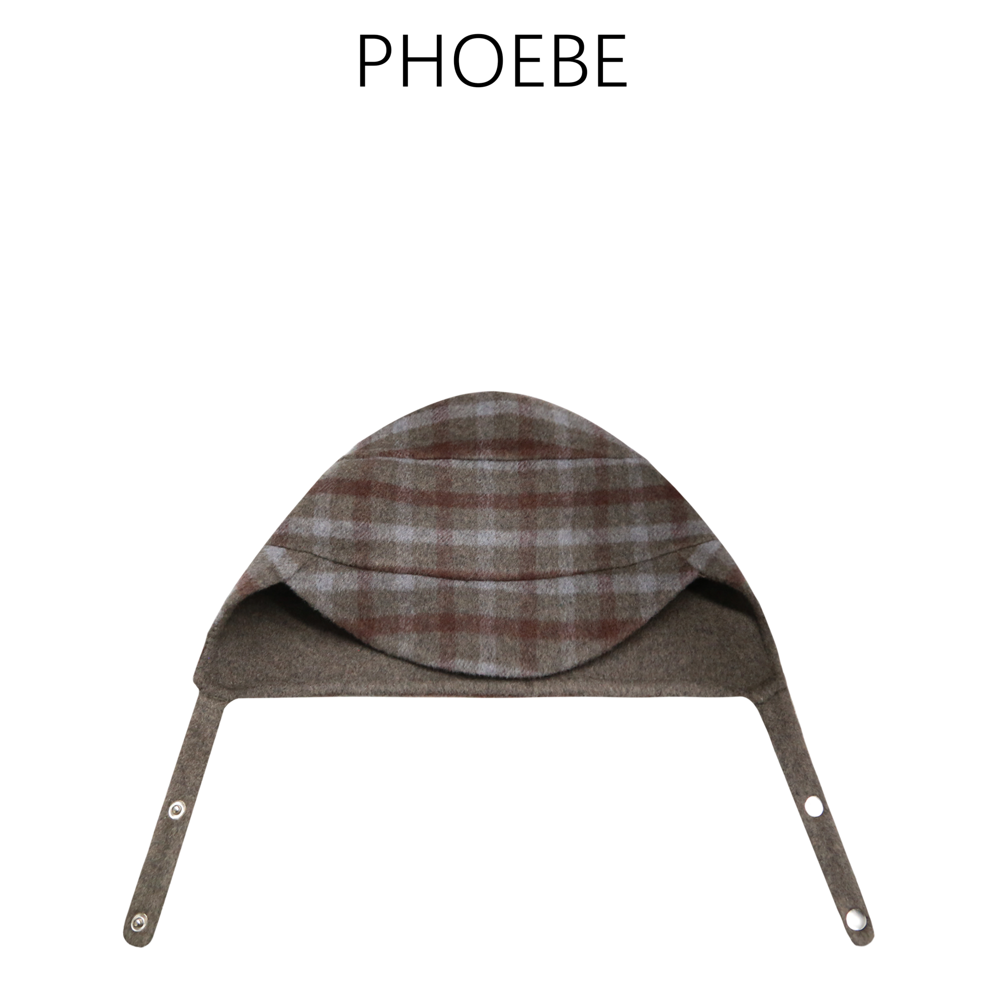 【限定护耳帽】PHOEBE叶姐 秋冬绑带时尚百搭遮脸护耳帽HF5100314F