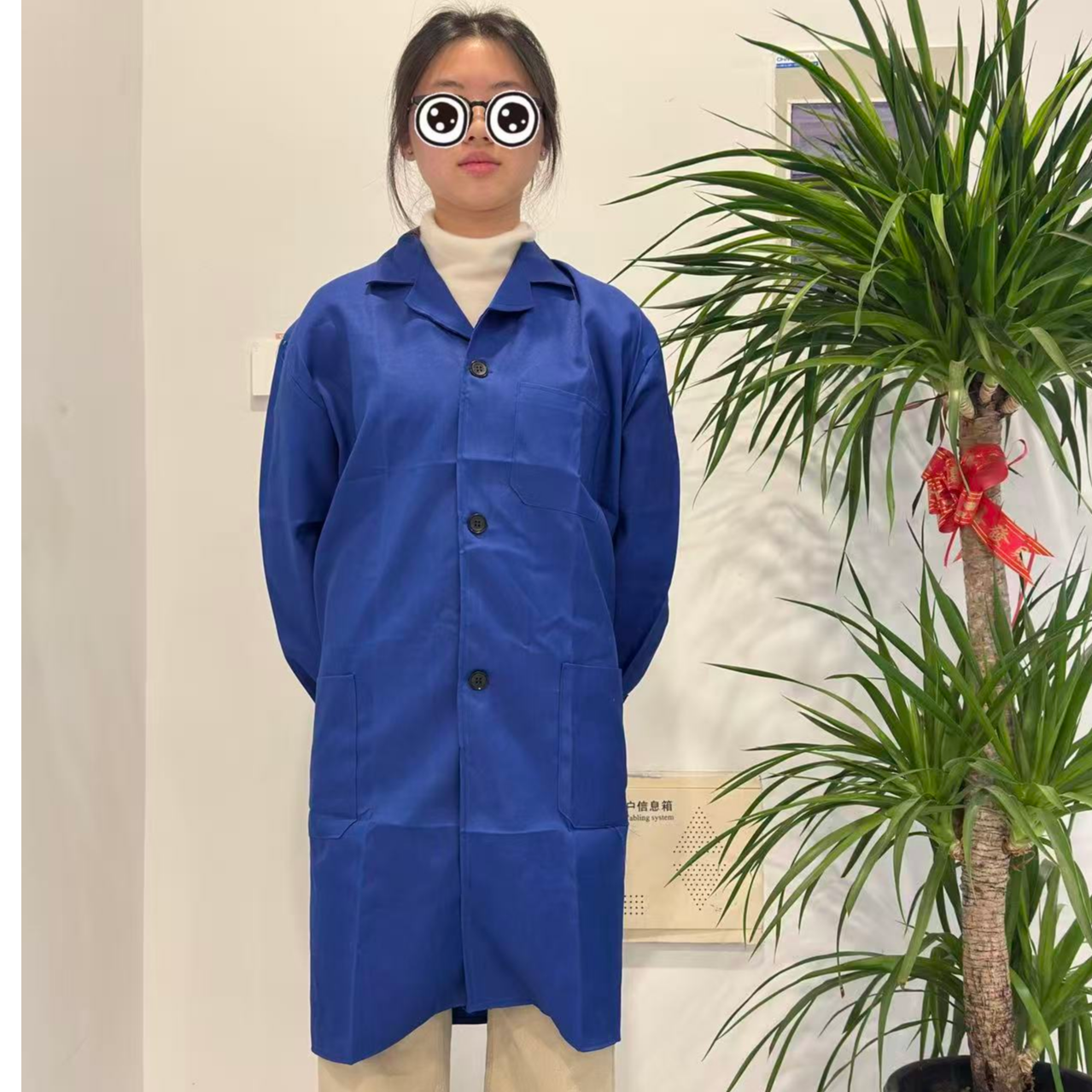 农用工作服三农大褂防尘劳保服耐脏耐磨搬运长款罩衣