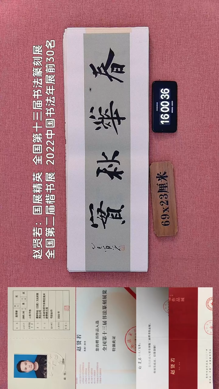 书法211         赵老师书法作品