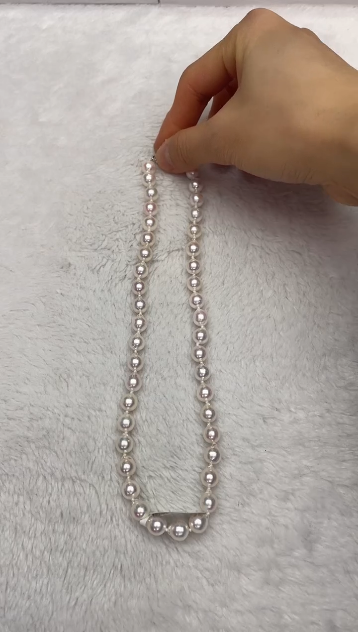 【闪购商品】海水珍珠颈饰未镶嵌AK8-8.5mm（多样性发一）