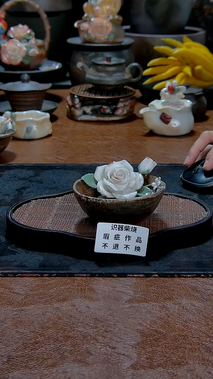 阳**暖瑕的玫瑰花杯子分享