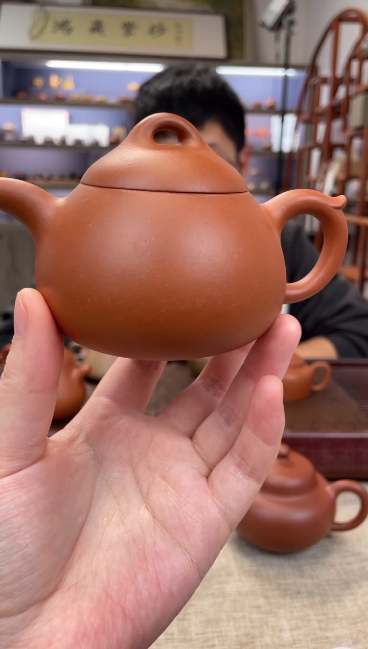 【闪购商品】紫砂茶壶红泥  乳瓢