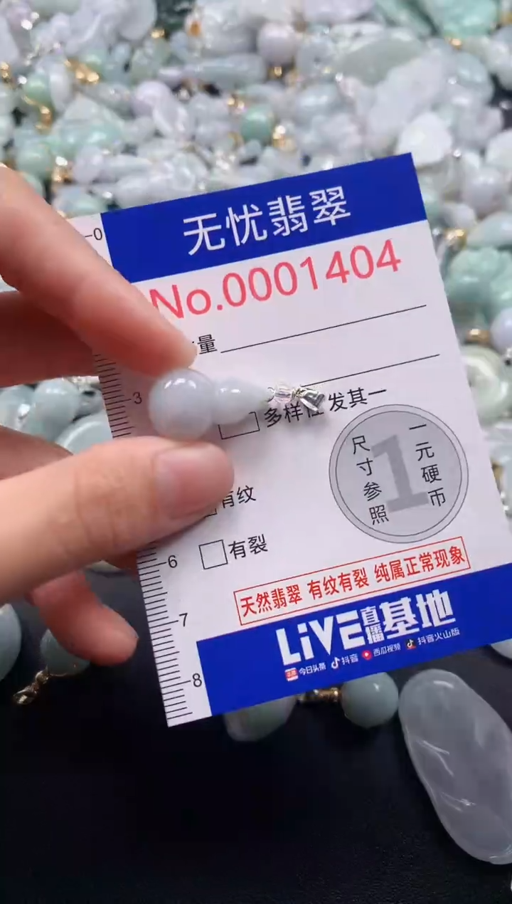 颈饰未镶嵌翡翠1404