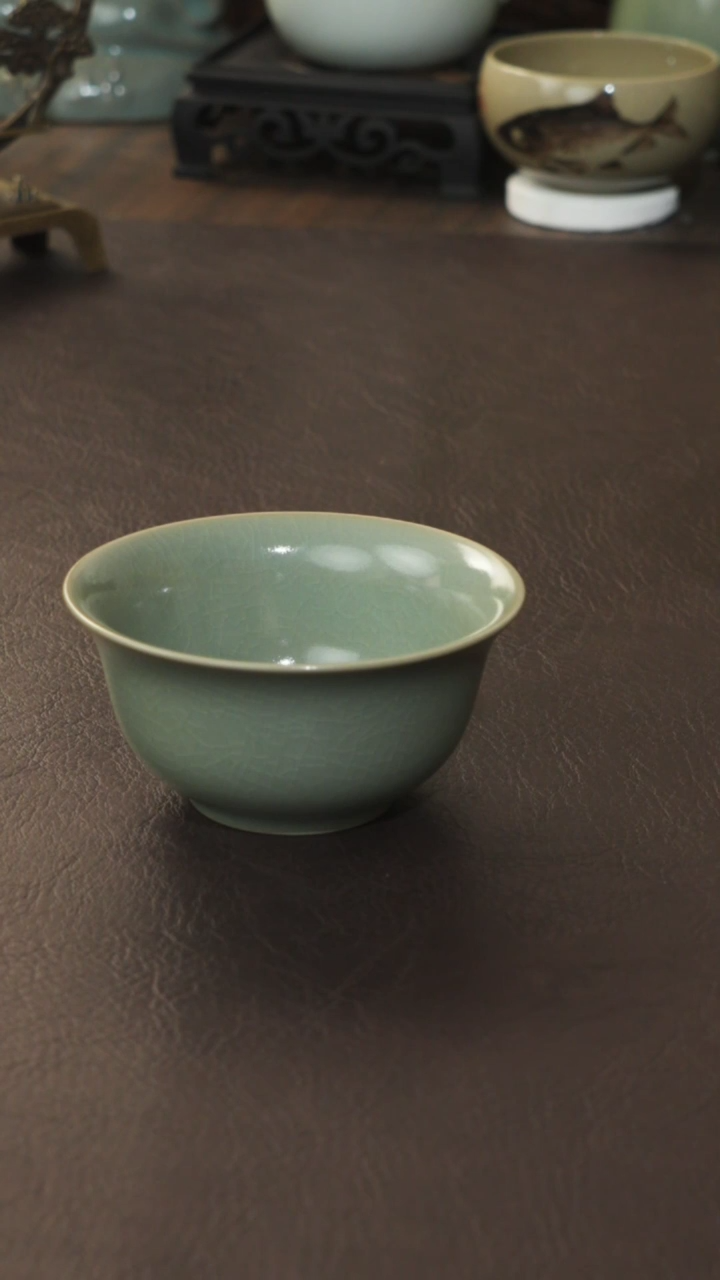 【闪购商品】杯宣宝汝瓷原矿原釉