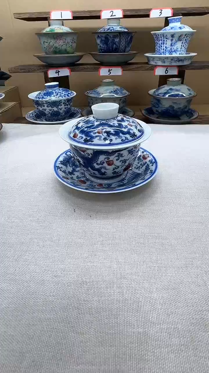 【闪购商品】景德镇制盖碗系列家用高端