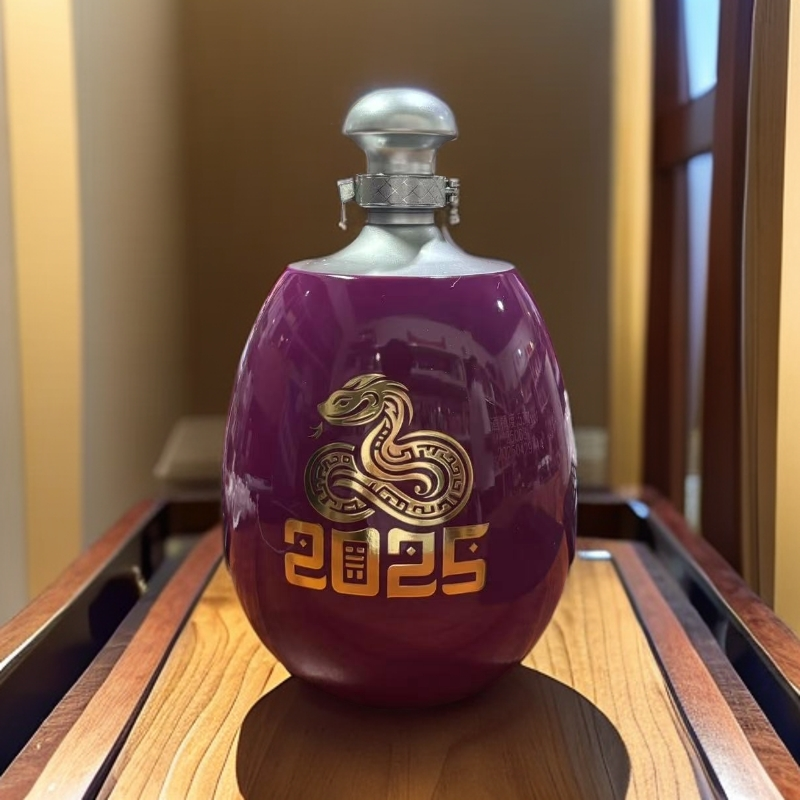 潭酒紫潭（生肖蛇） 白酒53度1.5L