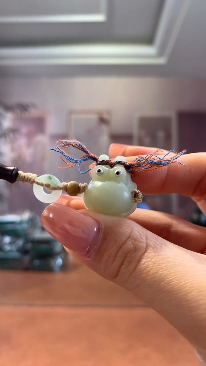 【闪购商品】和田玉挂件未镶嵌金蟾