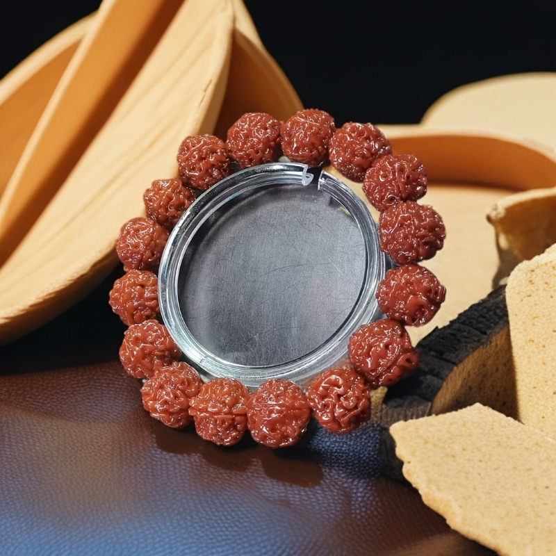 B371机刷爆肉玉化金刚卡1.6-1.8单圈手串