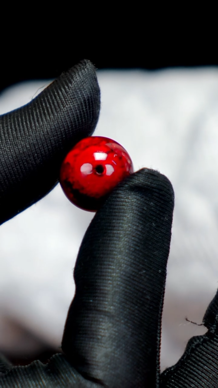 疯子大漆赤宝砂15mm