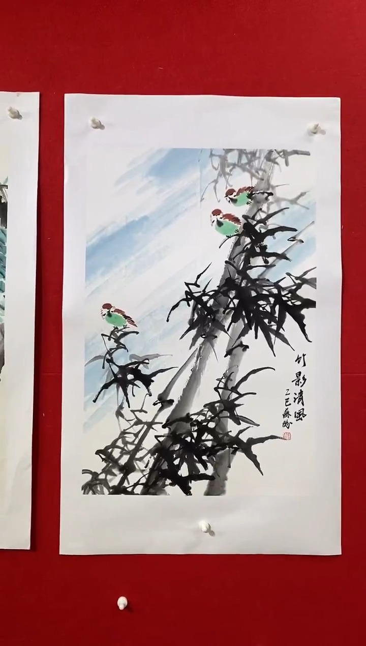 国画SP杰苏盼老师作品