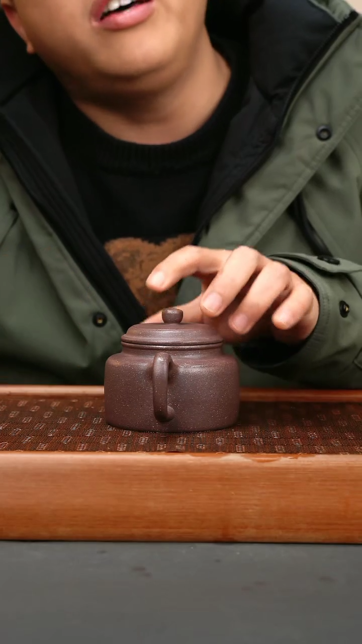 【闪购商品】紫砂茶壶lhb 满砂天青 德钟