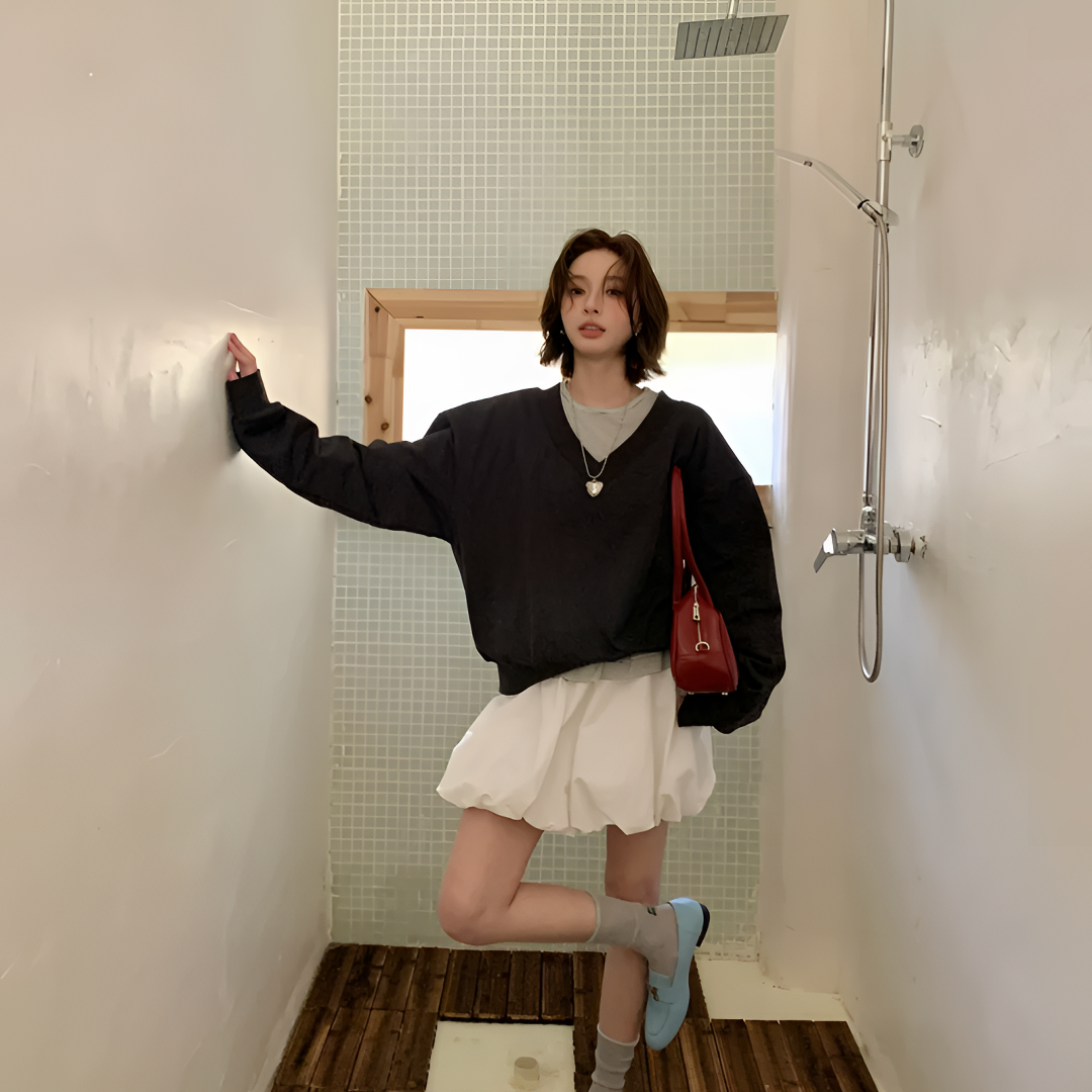 （编号101-200号）韩系ins风25秋冬女装小众炸街高级感女装学生穿搭