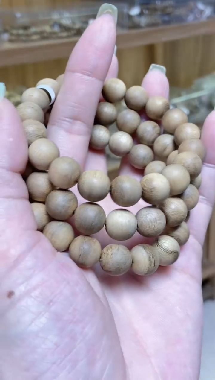 手串沉香加里曼丹圆珠单圈1.1多样性发其一