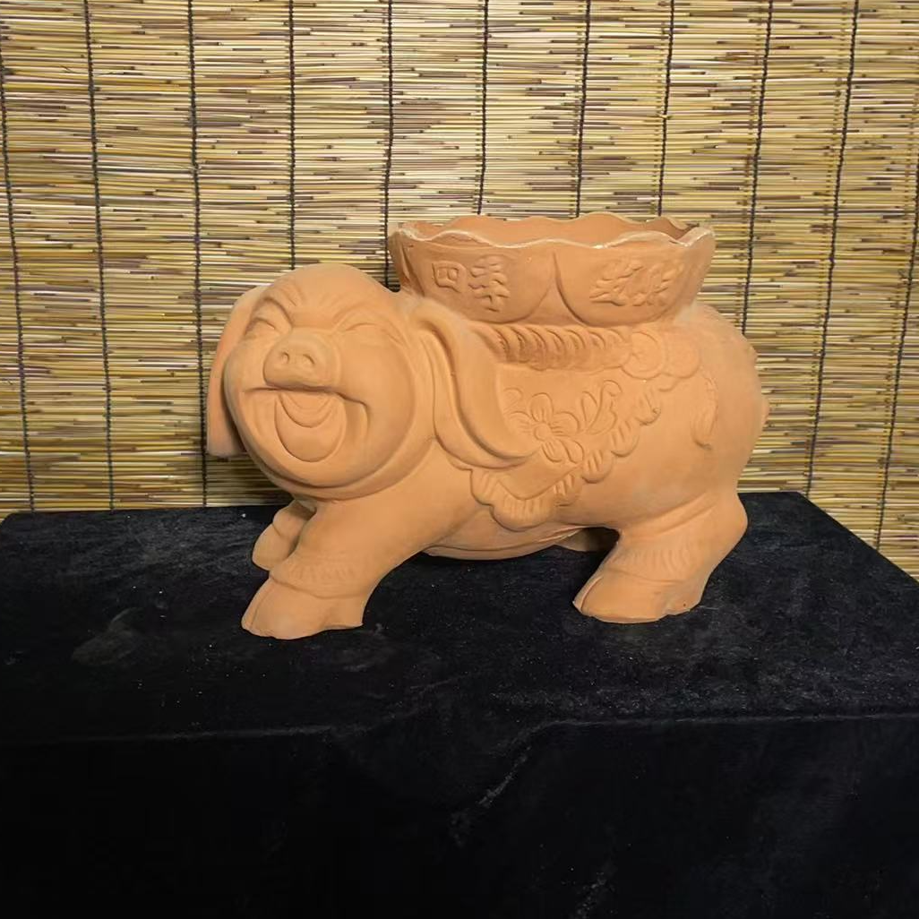 DIY创意花盆素坯提升小朋友自己动手能力多肉小植物花盆